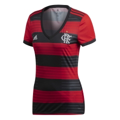 Women 18-19 CR Flamengo Home Soccer Jersey Shirt