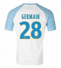 18-19 Olympique de Marseille GERMAIN 28 Home Soccer Jersey Shirt