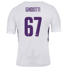 18-19 Fiorentina GHIDOTTI 67 Away Soccer Jersey Shirt