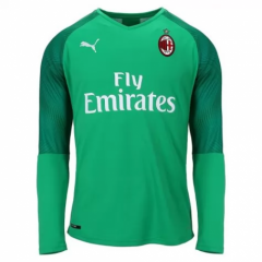 Long Sleeve 19-20 AC Milan Goalkeeper Soccer Jersey Shirt
