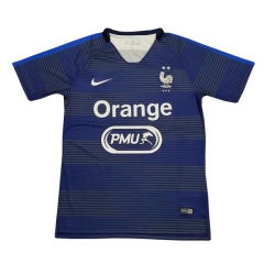2019 France Blue Training Jersey Shirt