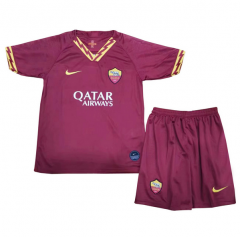 Children 19-20 Roma Home Soccer Jersey Kit (Shirt + Shorts)