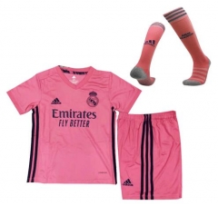Children 20-21 Real Madrid Away Soccer Full Kits