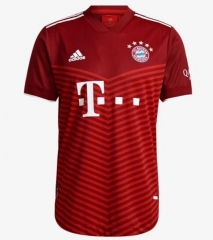 Player Version 21-22 Bayern Munich Home Soccer Jersey Shirt