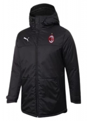 21-22 AC Milan Black Long Winter Jacket