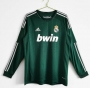 Retro Long Sleeve 2012-13 Real Madrid Third Soccer Jersey Shirt