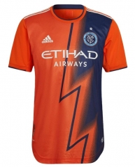 Player Version 22-23 New York City The Volt Away Soccer Jersey Kit