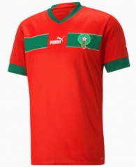 2022 World Cup Kit Morocco Home Soccer Jersey