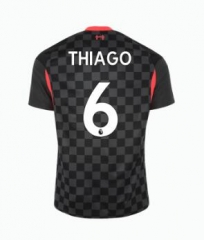 Thiago Alcantara 6 Liverpool 20-21 Third Soccer Jersey Shirt