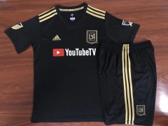 18-19 Los Angeles FC Away Children Soccer Jersey Kit Shirt + Shorts
