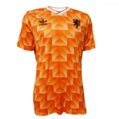 Netherlands 1988 Home Retro Soccer Jersey Shirt