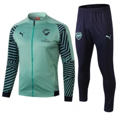 18-19 Arsenal Green Training Suit (Jacket+Trouser)