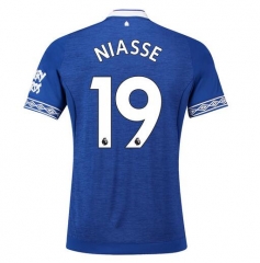 18-19 Everton Niasse 19 Home Soccer Jersey Shirt