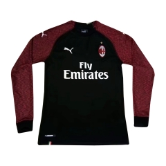 18-19 AC Milan Third Long Sleeve Soccer Jersey Shirt