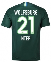 18-19 VfL Wolfsburg NTEP 21 Home Soccer Jersey Shirt
