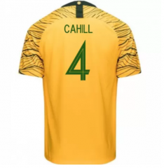 Australia 2018 FIFA World Cup Home Tim Cahill Soccer Jersey Shirt
