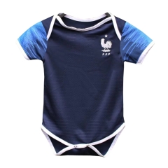 France 2018 World Cup Home Infant Soccer Jersey Shirt Little Kids