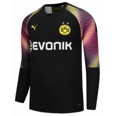 Long Sleeve 19-20 Borussia Dortmund Black Goalkeeper Soccer Jersey Shirt
