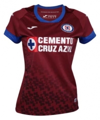 Women 20-21 Cruz Azul Third Away Soccer Jersey Shirt