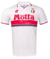 Retro 93-94 AC Milan Away Soccer Jersey Shirt