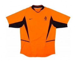 Netherlands Retro 2002 Home Soccer Jersey Shirt