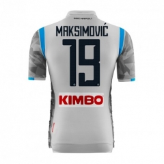 18-19 Napoli MAKSIMOVIC 19 Third Soccer Jersey Shirt