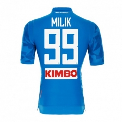 18-19 Napoli MILIK 99 Home Soccer Jersey Shirt