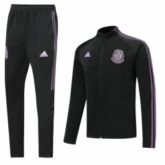2020 Mexico Black Purple Jacket Kits and Pants